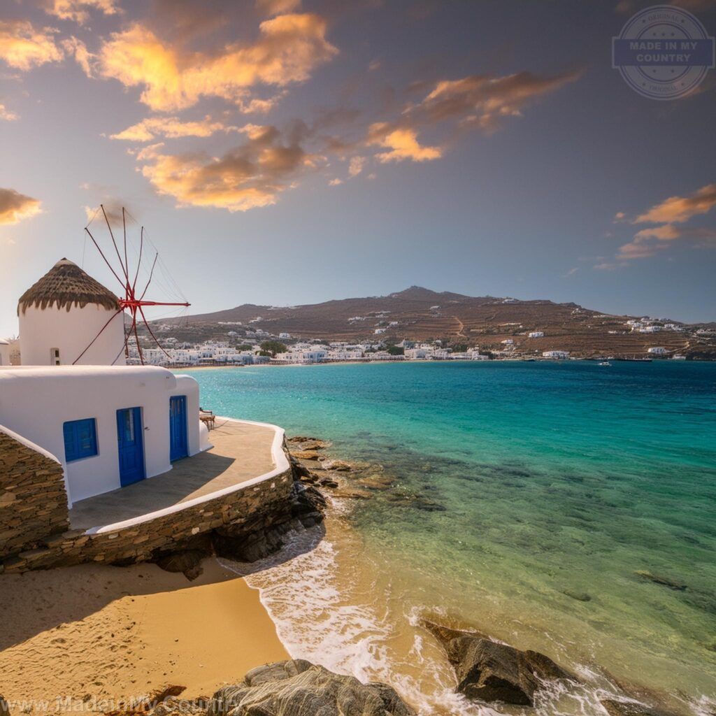 Greek island paradise sun sea beach Aegean sea Greece Cyprus Greek islands 